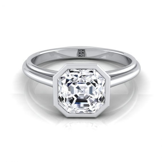 Ring-asscher-1 Setting #10000013 - Image 1